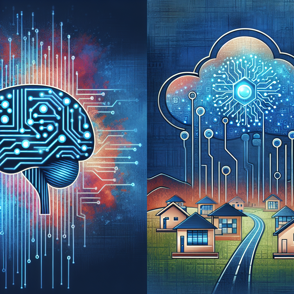 Alt text: "AI technology enhancing telemedicine services for improved patient care and healthcare quality in a modern medical setting."